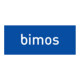 bimos Tabouret pivotant avec arrêt de siège, roulettes et repose-pieds, tissu Supertec, hauteur d’assise 510-780 mm-3