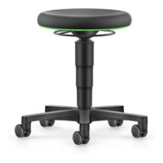 bimos Tabouret pivotant mousse intégrale hauteur d'assise 450 - 650 mm avec roulettes