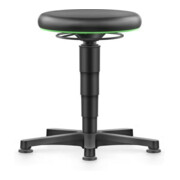 bimos Tabouret pivotant siège en simili cuir hauteur d'assise 450 - 650 mm avec patins