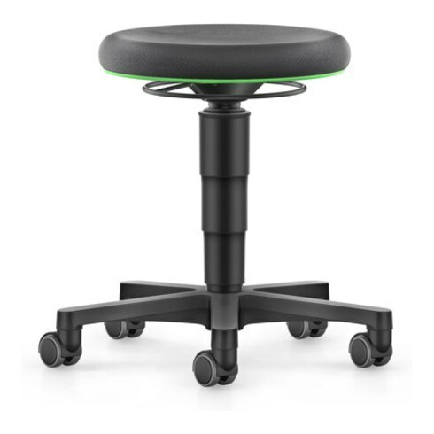 bimos Tabouret pivotant Supertect hauteur d'assise 450 - 650 mm avec roulettes