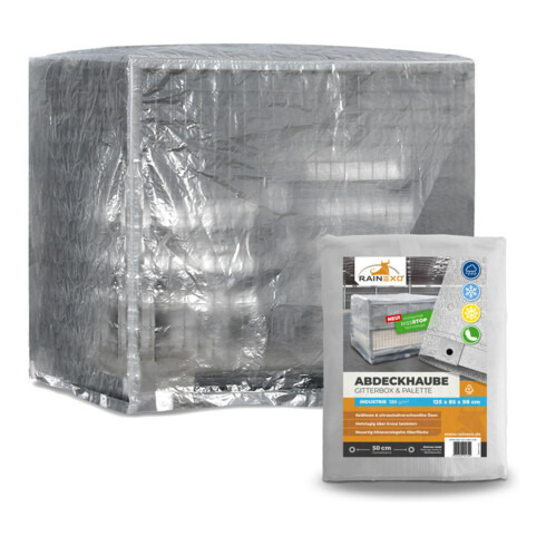 Bio Green Housse de protection pour caisse grillagée, transparente