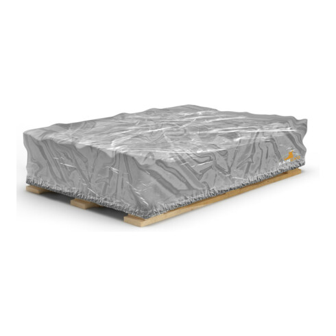 Bio Green Palettenabdeckhaube, Silbergrau