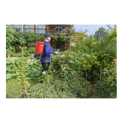 BIRCHMEIER Akku-Rückensprühgerät REA 15 AC1 CAS mit Akkupack + Ladegerät