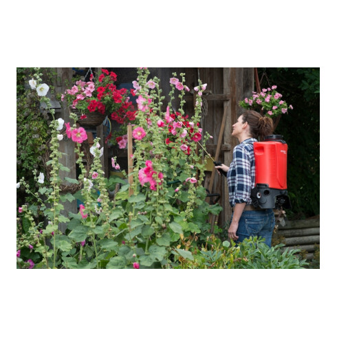 BIRCHMEIER Pulvérisateur dorsal sans fil REA 15 AC1 CAS avec pack batterie + chargeur