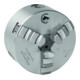 BISON Mandrin à trois mors Fonte 125 mm DIN6350-1
