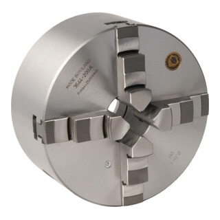 BISON Vierbacken-Drehfutter Guss Camlock zentrisch spannend Ø 160 mm DIN ISO 702-2 Nr. 4 Optimum