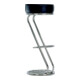 Bistrohocker ZETA H830 mm chrome/noir-1