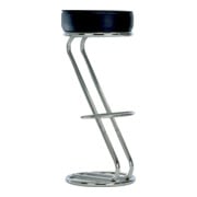 Bistrohocker ZETA H830 mm chrome/noir