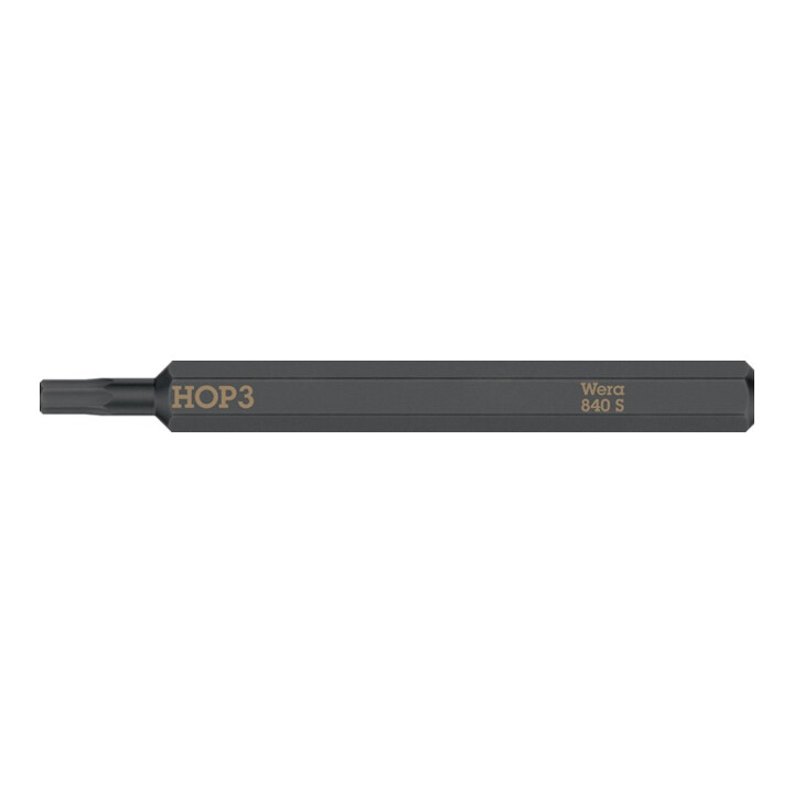 Bit 840 S Hex-Plus 3,0x70mm 1/4 Zoll Hex-Plus 3,0x70mm L.70mm WERA