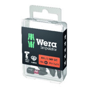 Bit 851/1 IMP DC PH2 L.25mm 1/4 Zoll C6,3 Impaktor,DC Box m.10 Bits WERA