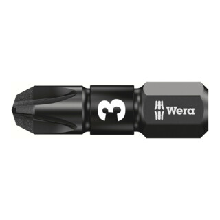 Wera 855/1 IMP DC Impaktor Pozidriv-Bit, Länge 25 mm