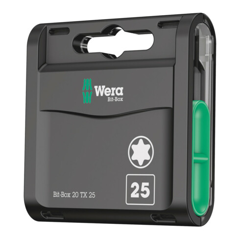 Assortiment d'embouts Wera, Bit-Box 20 Torx 20 pièces
