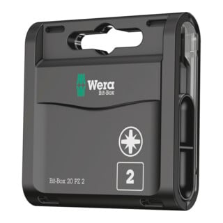 Bit-Box Bit-Box 20 PZD 20pces PZD 2 L. 25 mm C-6,3 dans une boîte en plastique 2