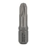 Bosch Bit Pozidriv, L25mm, 1/4" extra duro, 10pz.