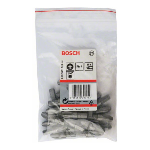 Bit per cacciavite Bosch extra duro, PH 4, 32mm