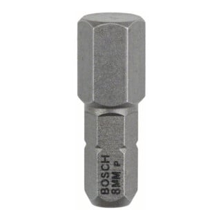 Bosch Bit a esagono incassato, L25mm, 1/4", 3pz.