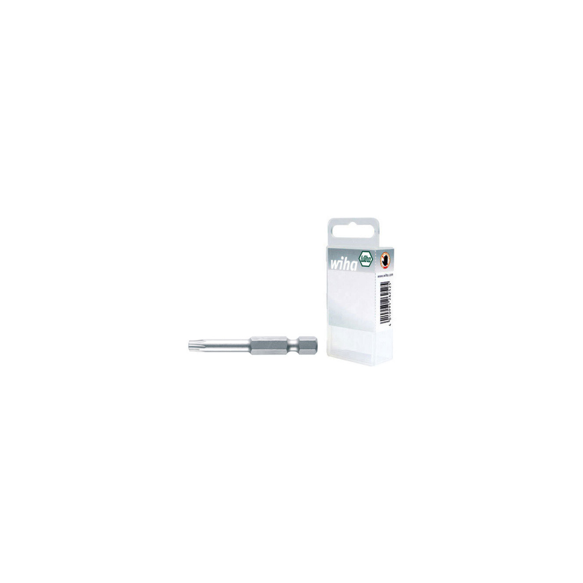 Bit Set Professional 50 mm TX (T20) 2-tlg. 1/4" E6,3 in Box (38686) ; Wiha