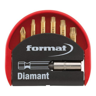 Bit-Sortiment Diamant 7tlg. PH,TX FORMAT