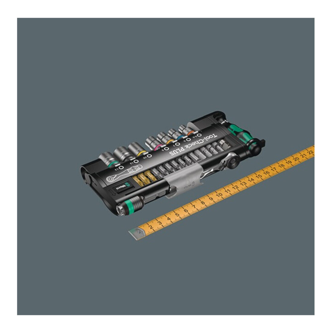 Bit-/Steckschl.-Set Tool-Check plus HF 39-tlg.Schlitz/PH/PZD/T/Knarre/7 Nüsse