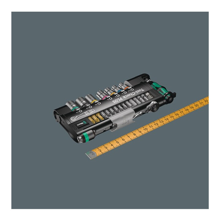Bit-/Steckschl.-Set Tool-Check plus HF 39-tlg.Schlitz/PH/PZD/T/Knarre/7 Nüsse