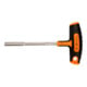 Bithalter 1/4" T-Griff 180mm