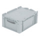 Bito Bac gerbable Euro XL Set / XLD43171 400x300x170 gris Couvercle