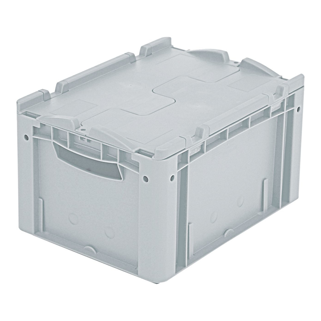 Bito Bac gerbable Euro XL Set / XLD43221 400x300x220 gris Couvercle