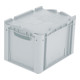Bito Bac gerbable Euro XL Set / XLD43271 400x300x270 gris Couvercle