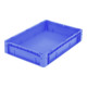 Bito Euro container empilable XL avec double fond / XL 64121D L600xL400xH120 mm, bleu