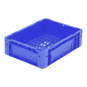 Conteneurs gerbables Bito Euro XL à fond et parois ajourés bleu