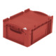Bito Eurostapelbehälter XL mit Deckel und Verschluss XL 43171ASDV L400xB300xH188 mm, rot-1