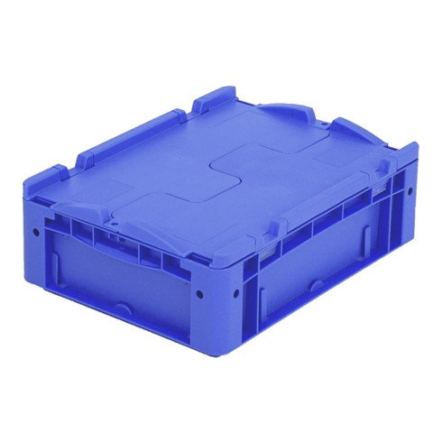 Bito Eurostapelbehälter XL mit Deckel XLD43121 L400xB300xH138 mm, blau