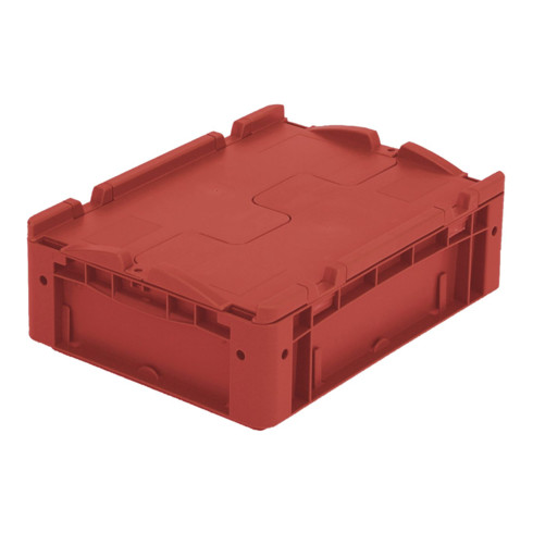 Bito Eurostapelbehälter XL mit Deckel XLD43121 L400xB300xH138 mm, rot