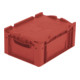 Bito Eurostapelbehälter XL mit Deckel XLD43171 L400xB300xH188 mm, rot