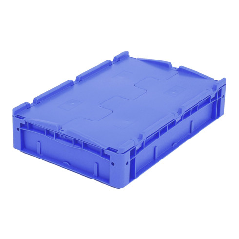 Bito Eurostapelbehälter XL mit Deckel XLD64121 L600xB400xH138 mm, blau