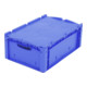 Bito Eurostapelbehälter XL mit Deckel XLD64221D L600xB400xH238 mm, blau