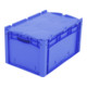 Bito Eurostapelbehälter XL mit Deckel XLD64321D L600xB400xH338 mm, blau-1