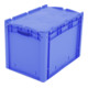 Bito Eurostapelbehälter XL mit Deckel XLD64421 L600xB400xH438 mm, blau-1