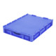 Bito Eurostapelbehälter XL mit Deckel XLD86121D L800xB600xH138 mm, blau