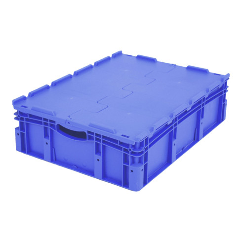 Bito Eurostapelbehälter XL mit Deckel XLD86221D L800xB600xH238 mm, blau