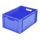 Bito Eurostapelbehälter XL mit Doppelboden / XL 64271D L600xB400xH270 mm, blau