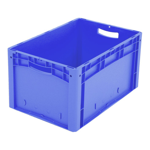 Bito Eurostapelbehälter XL mit Doppelboden / XL 64321D L600xB400xH320 mm, blau
