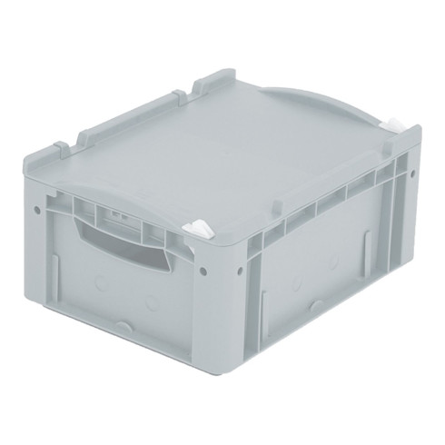 Bito Eurostapelbehälter XL Set / XL 43171ASDV Auflagedeckel mit Verschluss L400xB300H188 mm, grau