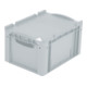 Bito Eurostapelbehälter XL Set / XL 43221ASDV Auflagedeckel mit Verschluss L400xB300H238 mm, grau-1