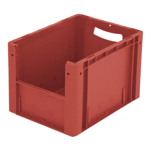 Bito Eurostapelbehälter XL Set / XL 43274 L400xB300xH270 mm, rot Etikett