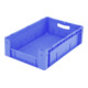 Bito Eurostapelbehälter XL Set / XL 64174 L600xB400xH170 mm, blau Etikett