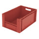 Bito Eurostapelbehälter XL Set / XL 64274 L600xB400xH270 mm, rot Etikett