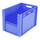 Bito Eurostapelbehälter XL Set / XL 64424 L600xB400xH420 mm, blau Etikett-1