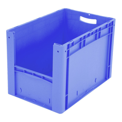 Bito Eurostapelbehälter XL Set / XL 64424 L600xB400xH420 mm, blau Etikett