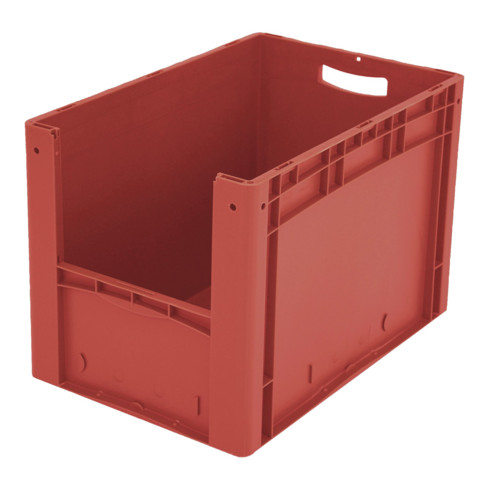 Bito Eurostapelbehälter XL Set / XL 64424 L600xB400xH420 mm, rot Etikett